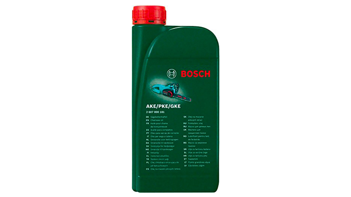 Test, avis et prix : Huile pour tronçonneuse Bosch 1 L 2607000181