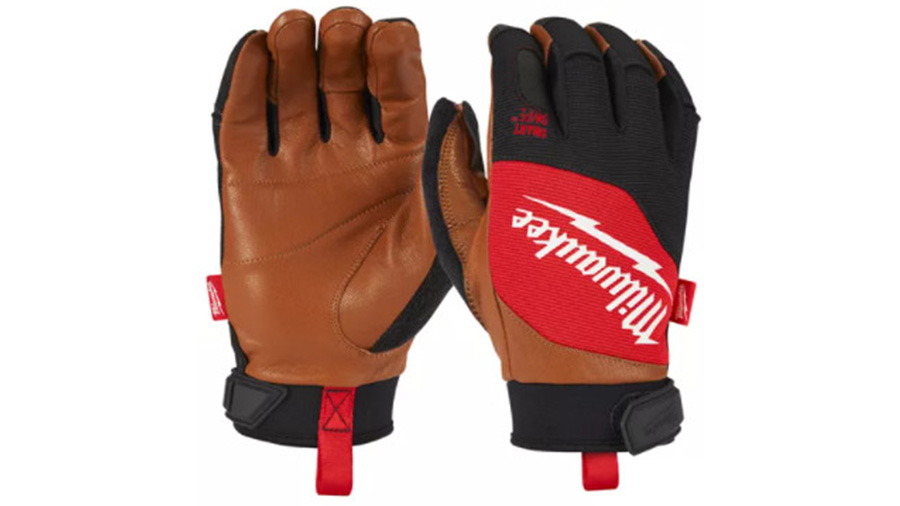 gants Milwaukee cuir hybrides 4932471914 taille 10