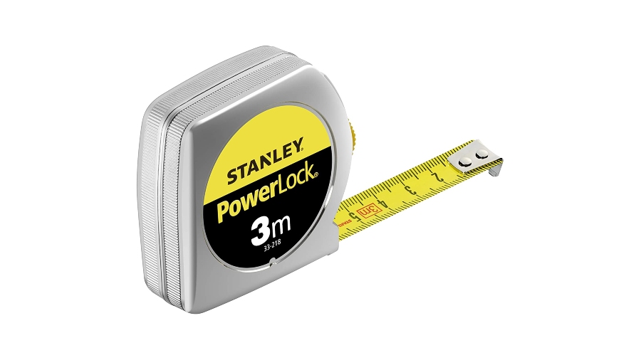 Mètre ruban STANLEY POWERLOCK 0-33-218 classic metal 3mx12,7mm