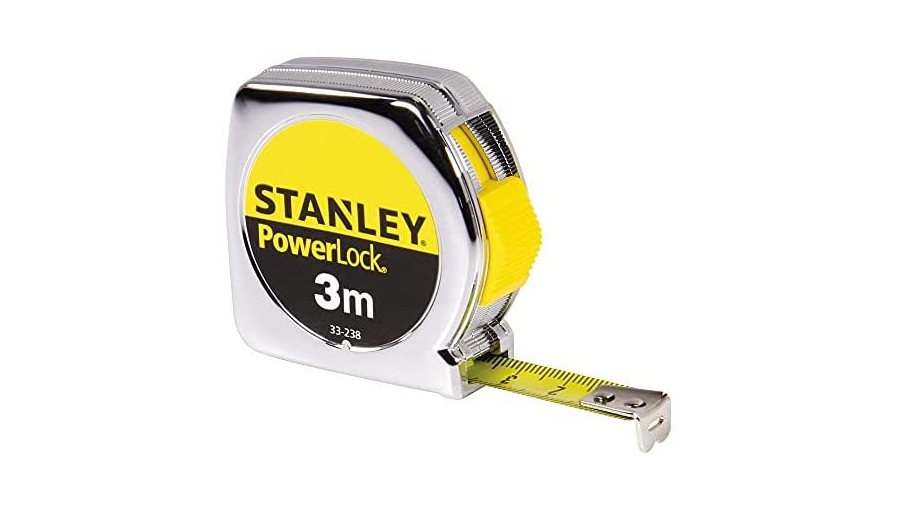 Mètre ruban STANLEY POWERLOCK 0-33-238 classic abs 3mx12,7mm