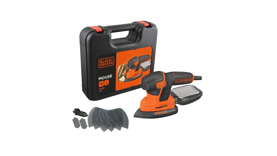 Ponceuse mouse filaire BLACK+DECKER KA2500K-QS