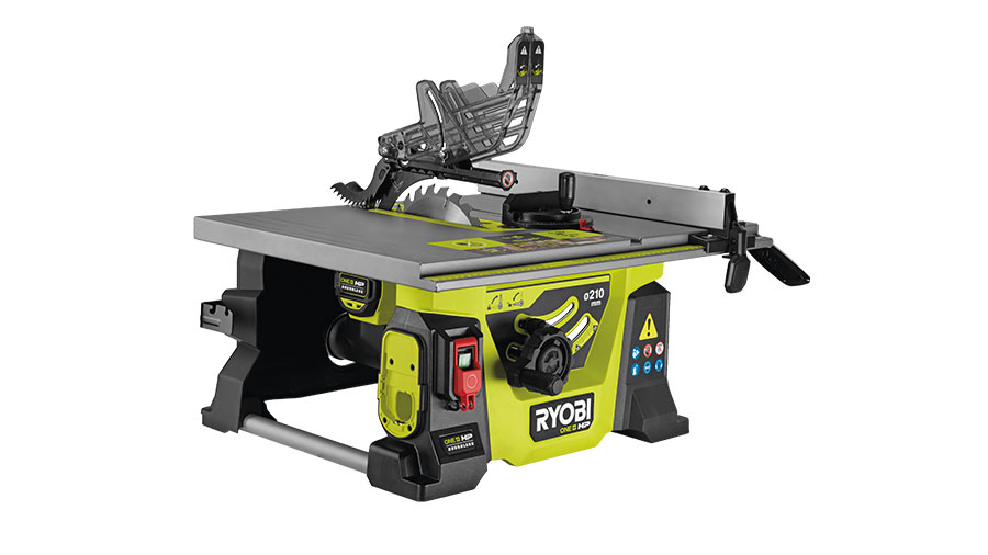 scie sur table sans fil RTBS18X-0 Ryobi 210 mm