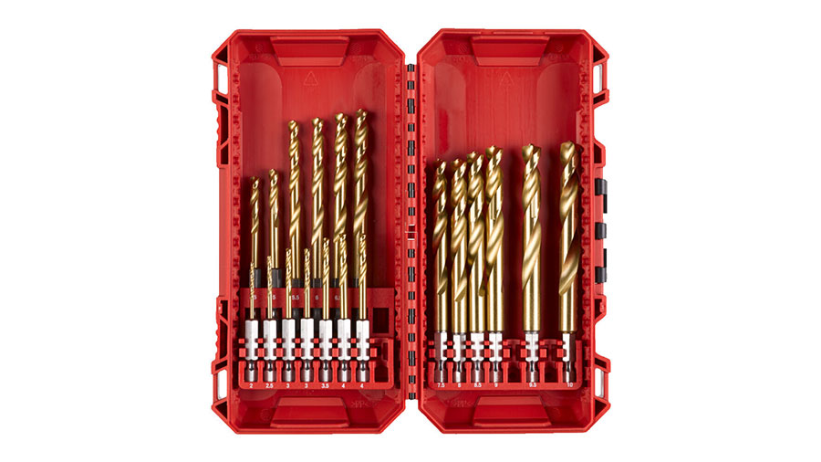 set de 19 forets métaux HSS-G RED HEX 4932493866 Milwaukee 