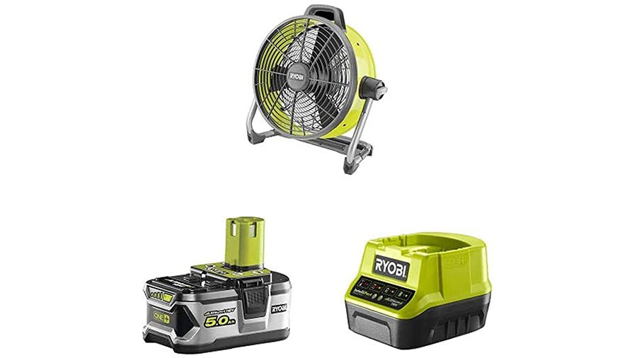 Ventilateur sans fil R18F5-120GL Ryobi