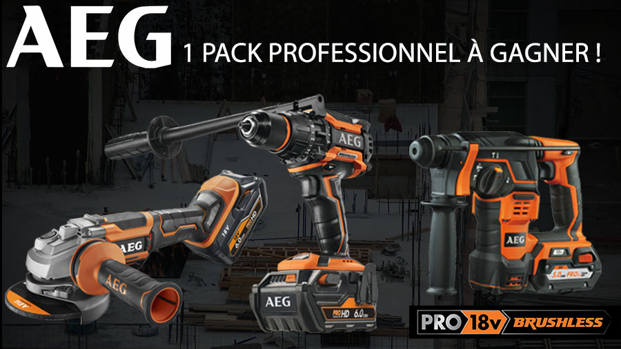 Jeu concours AEG Power Tools