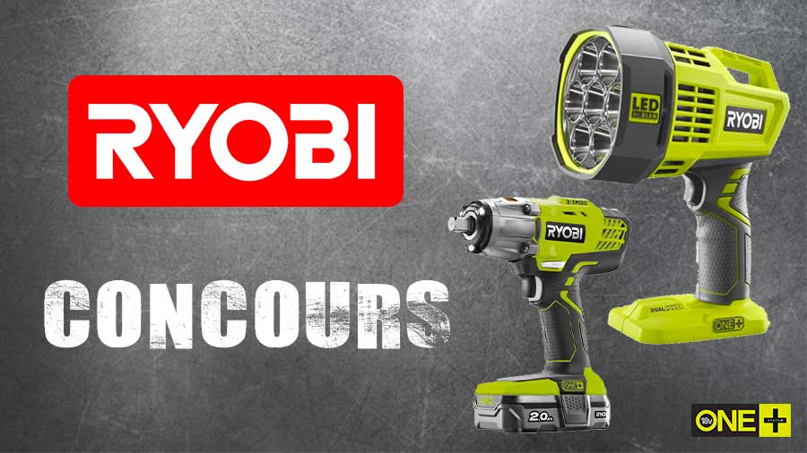 Jeu-concours RYOBI - Boulonneuse à chocs