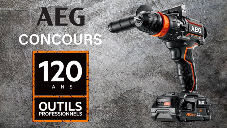 Concours AEG perceuse BSB18CBL