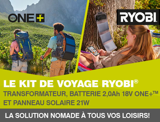 kit de voyage Ryobi RYSP21ABI150B