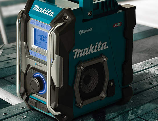 XRM09B : la nouvelle radio sans-fil bluetooth Makita - Zone Outillage
