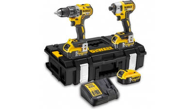  DeWALT DCK266P3 DCD796 Perceuse à percussion DCF887 Visseuse à chocs 18V 3 x 5Ah 