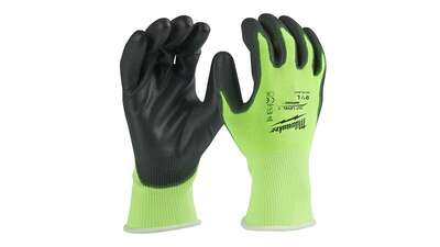 gants haute visibilité anti-coupure niveau 1/A L/9 4932479918 Milwaukee