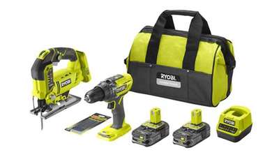 Pack 2 machines sans fil 18 V RCK182B-225SA6 Ryobi