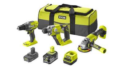 Pack 3 machines sans fil Ryobi 18 V RCK183C-242S