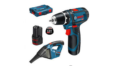 Test et avis Perceuse-visseuse sans fil GSR 12V-15 et aspirateur Bosch 10.8 V professional