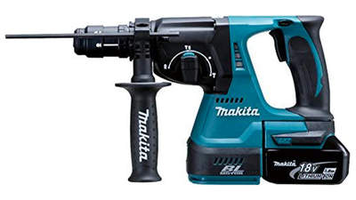 Test complet : Perforateur sans fil SDS-Plus Makita DHR243RTJ