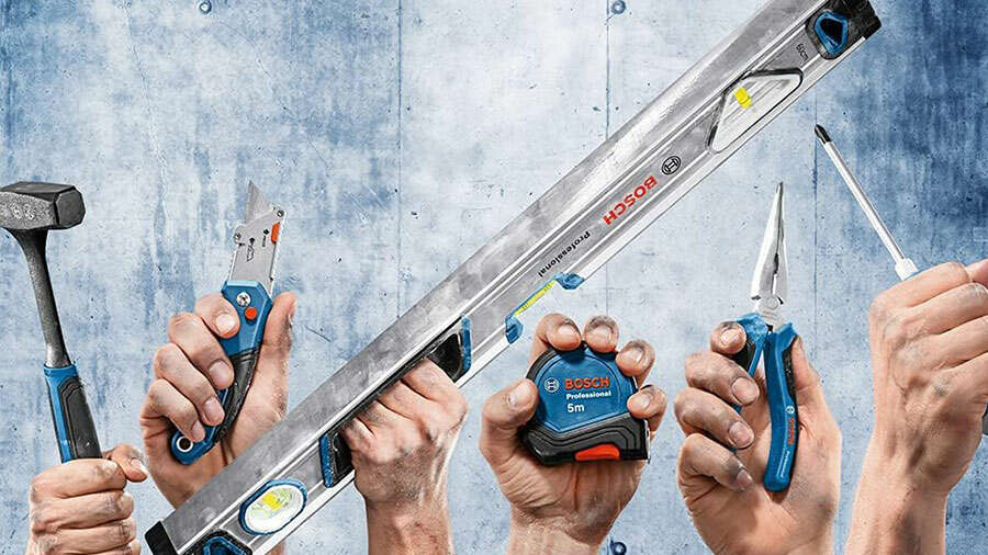 Bosch d voile une nouvelle gamme d outils main Professional pour