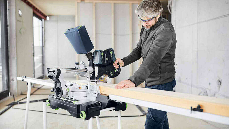 scie à onglets radiale sans fil KAPEX KSC 60 EB Festool