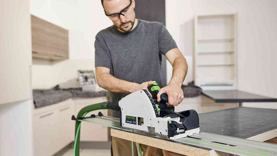 scie plongeante filaire avec inciseur TSV 60 KEBQ Festool 