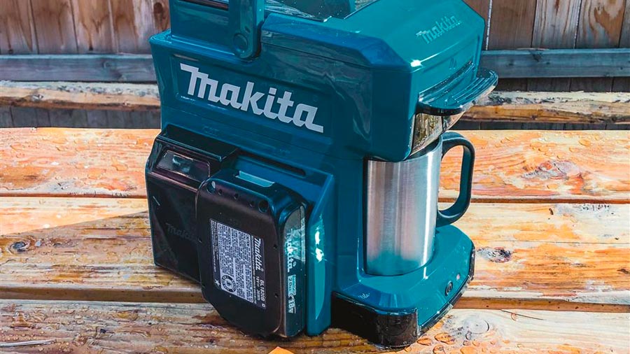 Machine à café sans fil DCM501Z Makita : l'allié indispensable des  chantiers - Zone Outillage